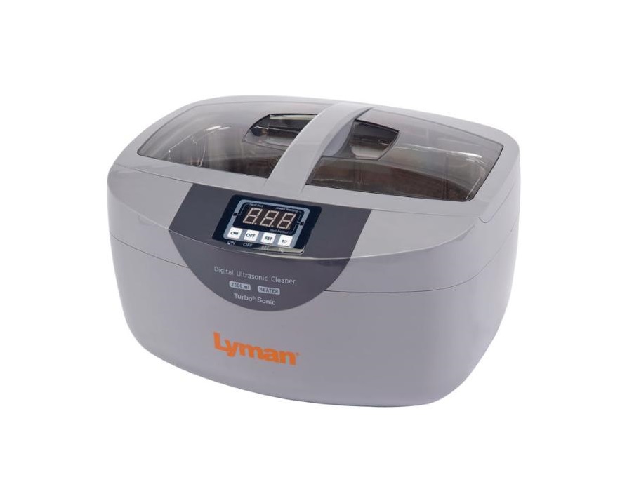 Lyman TURBO SONIC 2500 ULTRASONIC CASE CLEANER content 900 pieces 9mm Para brass